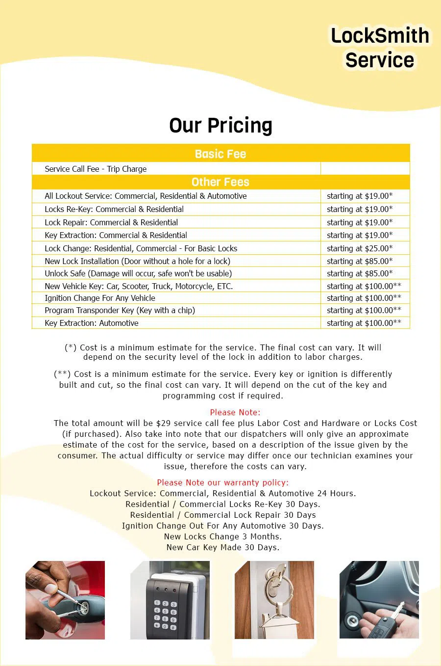 Security Locksmith Services Lincoln Park, MI 313-724-3764